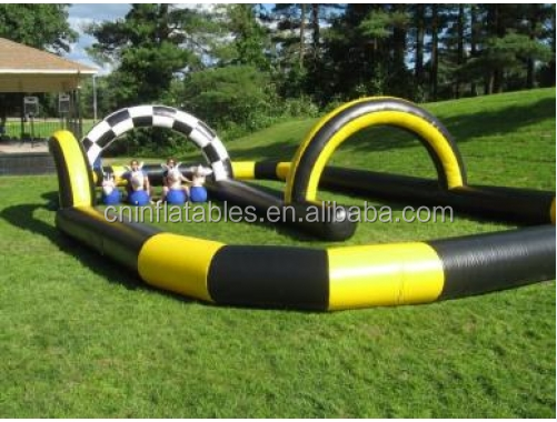 Inflatable Go Kart Track Barrier Inflatable Games Buy Inflatable