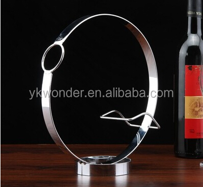 new design mental single bottle champagne holder