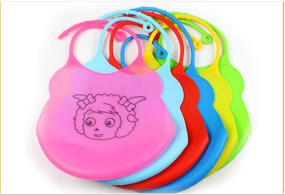 ベビー用品赤ちゃん よだれかけ メーカー fda折りたたみ防水シリコーンベビービブ (56 グラム)仕入れ・メーカー・工場