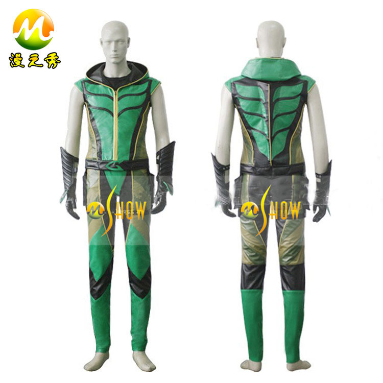 緑色の矢印smallvilleコスプレ衣装ハロウィンパーティーコスプレ衣装販売のための問屋・仕入れ・卸・卸売り