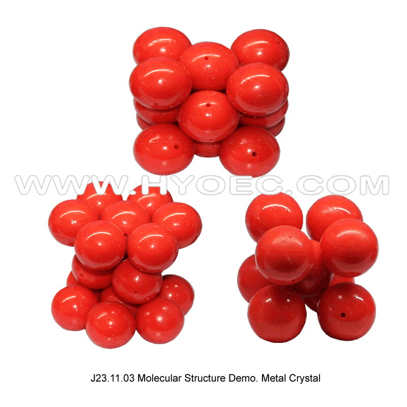 分子構造デモ。 金属結晶- j23.11.03問屋・仕入れ・卸・卸売り