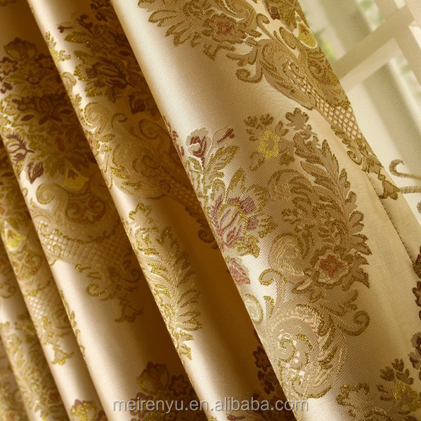 カスタム2015embroidereyの寝室のカーテン薄手の新しいデザインの豪華な刺繍カーテン仕入れ・メーカー・工場