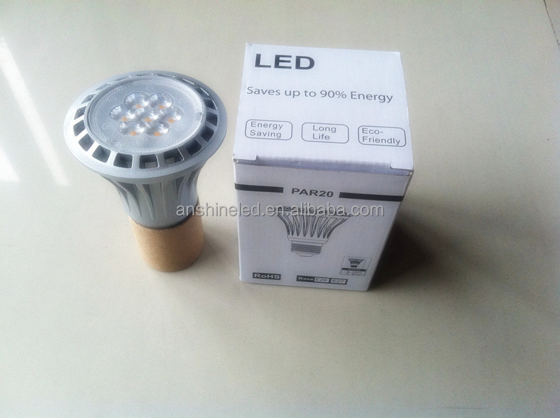 中国の高品質の製品8wledランプ調光対応ledpar20par20ulled電球スポットライトtuv問屋・仕入れ・卸・卸売り