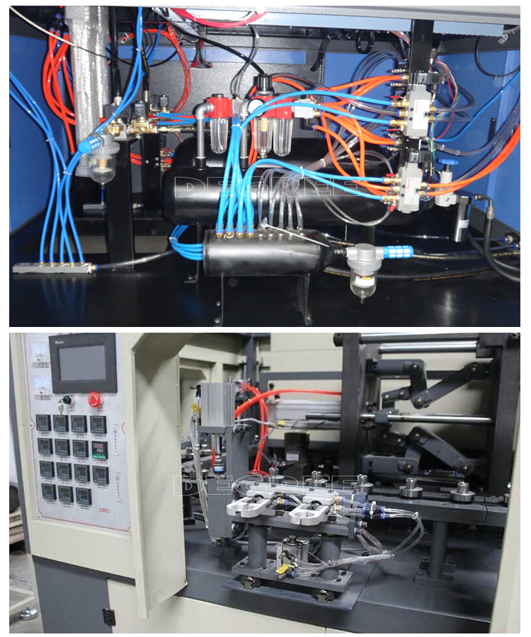 中国工場2空洞自動プラスチックミネラルウォーターボトルメイクマシン仕入れ・メーカー・工場
