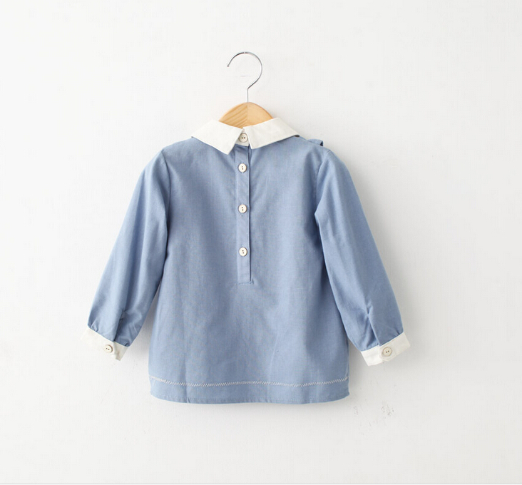 卸売2015シャツファンシーガールの服、 子供たちが着用、 の子供服仕入れ・メーカー・工場