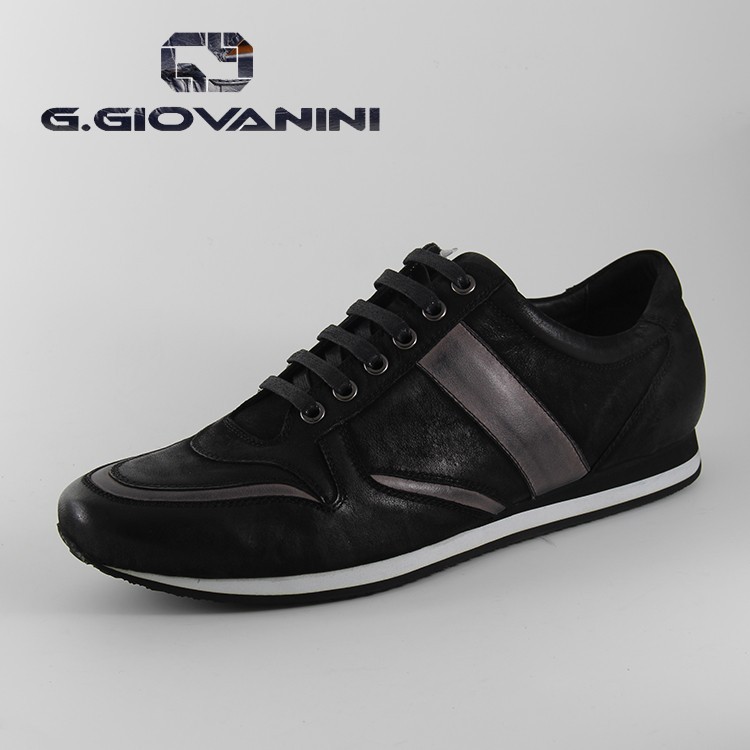Italian style leather 2015 men casual designer shoes