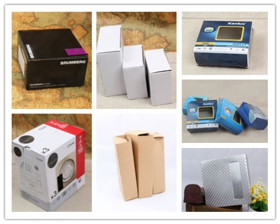 Rectangular paper box champagne bottle box