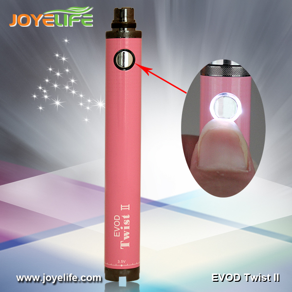 Atomizer exgo Wholesale Variable Voltage evod twist kit,Vision Spinner 2 Evod Twist Battery