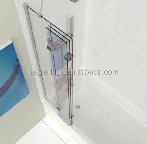 folding bath shower screen