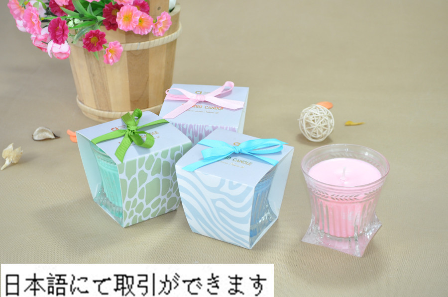 150g 香りキャンドル ガラスボトルに入り問屋・仕入れ・卸・卸売り