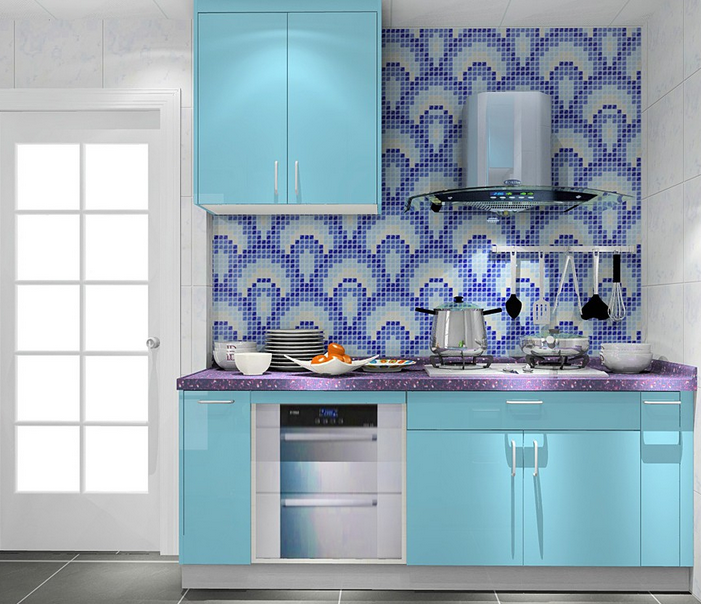 Mueble cocina puerta de vidrio esmerilado, vidrio de reemplazo ... Puerta panel cristal mueble cocina