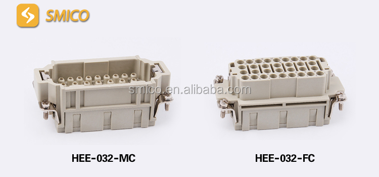 Hartingタイプ/sibassタイプヘビーデューティータイプボトムに近い32ピンコネクタ仕入れ・メーカー・工場