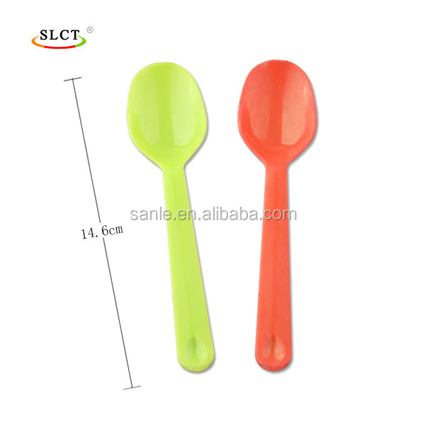 Hot colorful food grade pp long handle plastic scoop