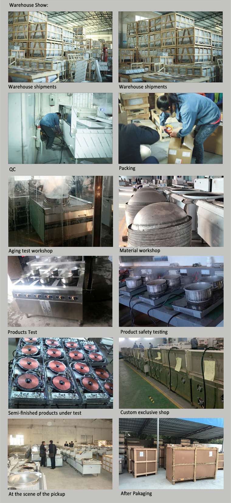 中国の調理器具2014年最高のステンレス鋼商用電磁調理器鍋問屋・仕入れ・卸・卸売り