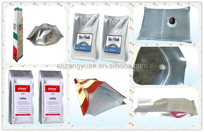 custom printing size food safe tea bag plastic package