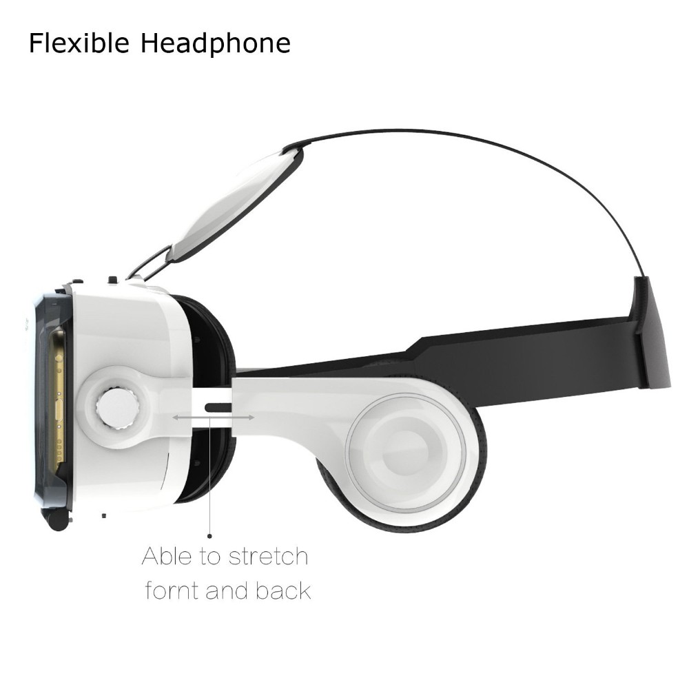 3d vr仮想現実メガネ3d vrステレオヘッドセットで調整可能なレンズとストラップ用4.0-6.5インチのスマートフォン仕入れ・メーカー・工場