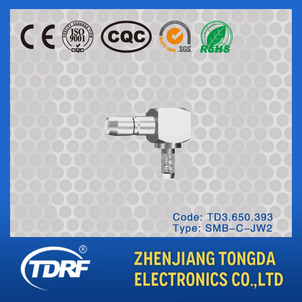 smbプラグ直角rf同軸コネクタ、 基板実装aterproofip67仕入れ・メーカー・工場