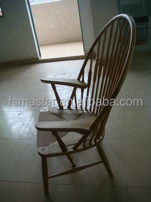 新製品有名なウェグナー木製孔雀椅子仕入れ・メーカー・工場
