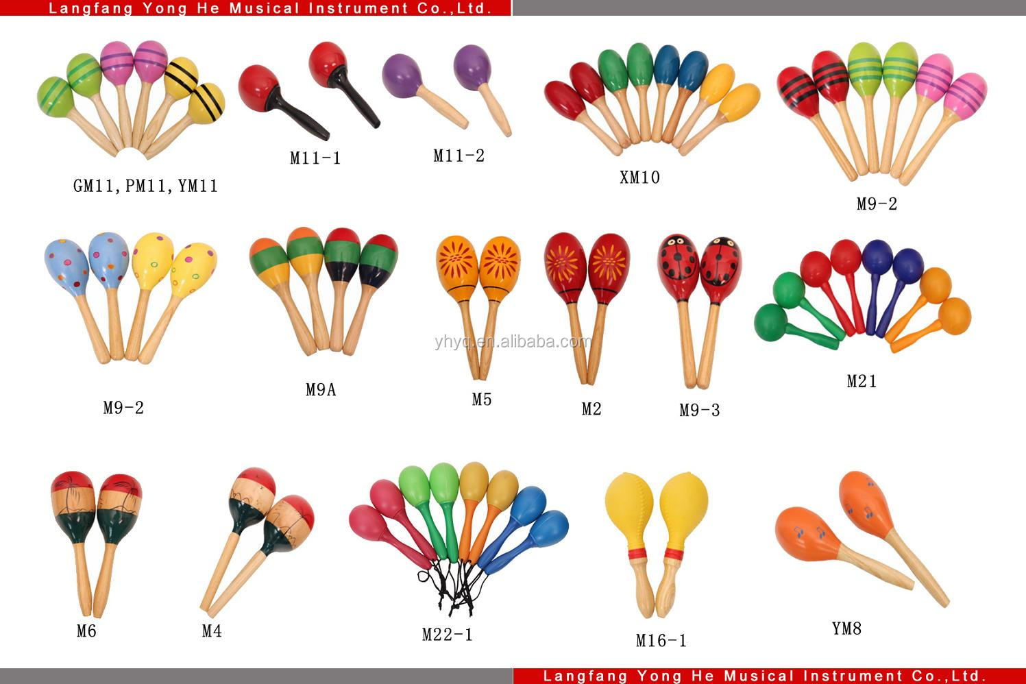 Maracas Grandi in Plastica GIODICART - 726