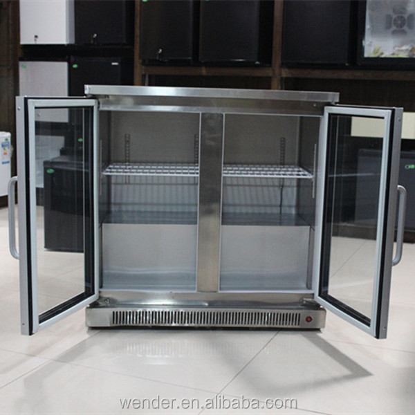新しいスタイルの商業300lバーのカウンタートップのショーケースの冷蔵庫仕入れ・メーカー・工場
