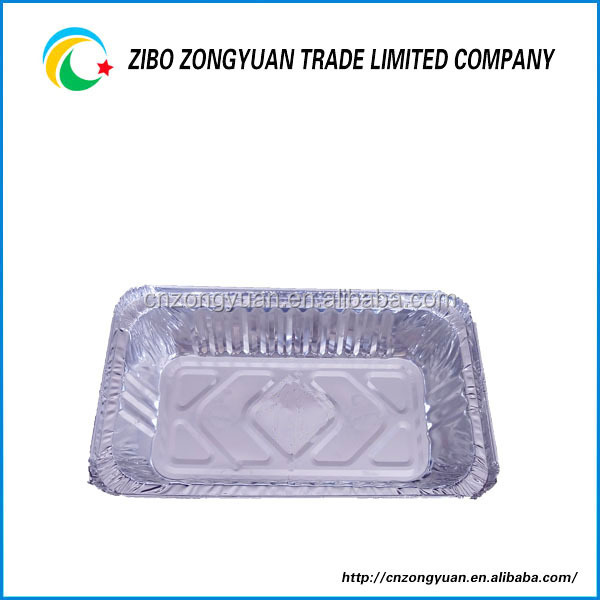10"*5 7/8"*2 7/8" 1500ml Disposable Food Aluminum Foil Container