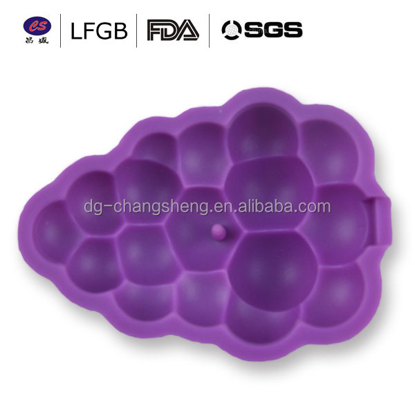 small red wine and grapes fondant cake molds silicone rubber