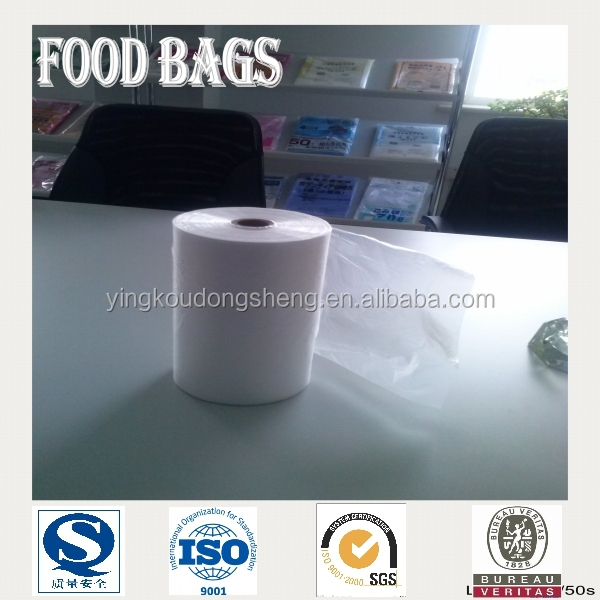 HDPE kitchen use plastic food Bags for food packing