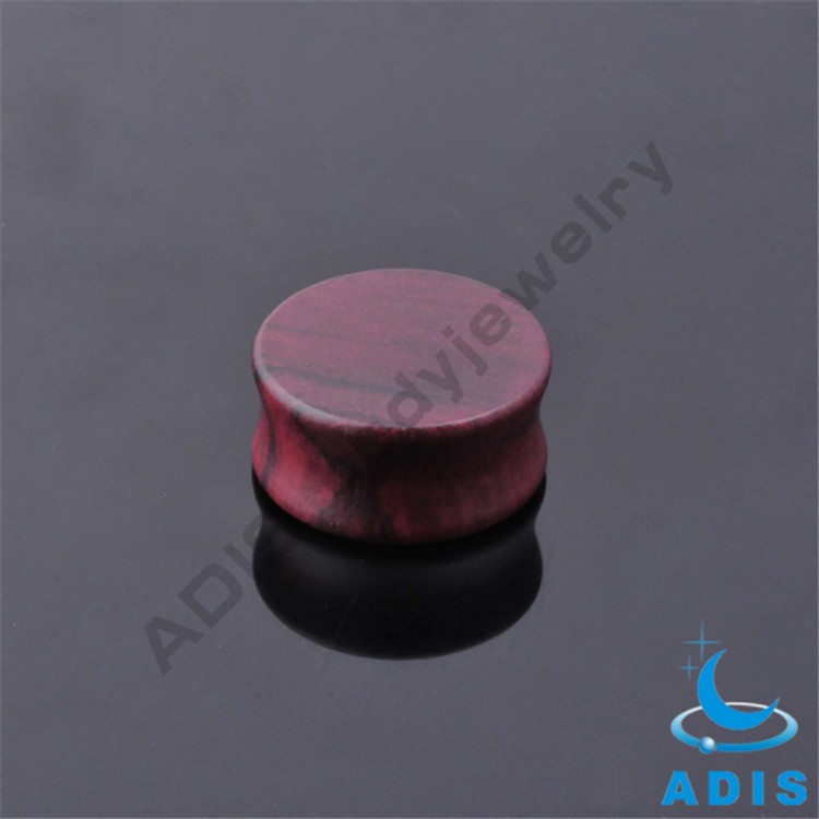 Healthy Material Luxury Jewelry In Dubai Rose Wood Earring Plug (2).jpg