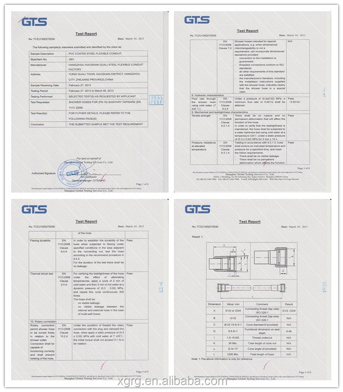 gtscercificatedを供給する柔軟なポリ塩化ビニールは電気コンジットパイプ鋼仕入れ・メーカー・工場