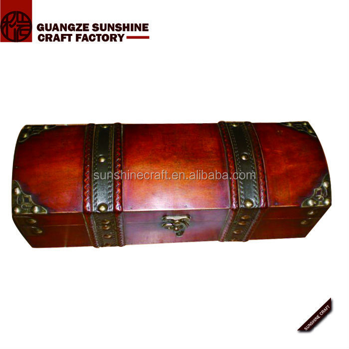 Vintage style wooden wine box wine wooden box red wine wooden box