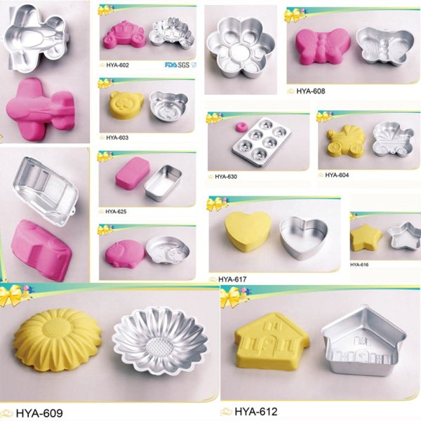 Feeding Bottle Shaped Cake Decorating Aluminum Cake Tins