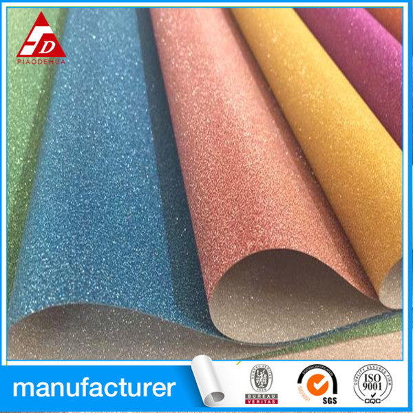Custom Self Adhesive Glitter Paper Decorate Glitter Sticker Sheet Glitter Plastic Sheet Sticker