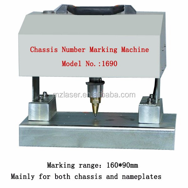 Dot pen vin number marking machine China Manufacturer