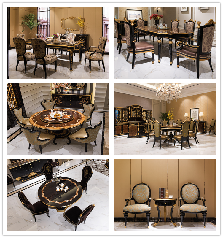  dining room suites dining table set wooden 8 seater  T029