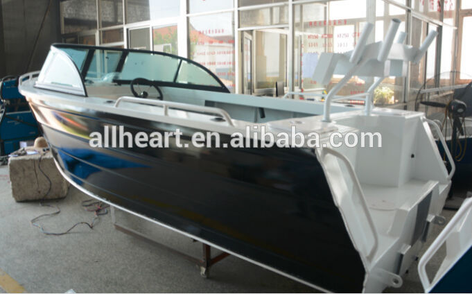 aluminum boat with side console, View aluminum boat deep v bottom boat ...