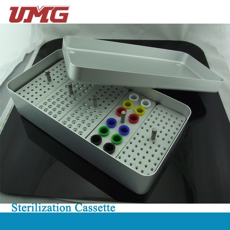 stainless Dental sterilizer cassette sterilization box endo box, dental