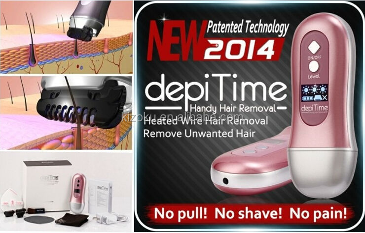 女性顔の2015depitime脱毛レーザー/女性のフェイスremval電動ヘアマシン・最新のachine永久ipl脱毛器 問屋・仕入れ・卸・卸売り