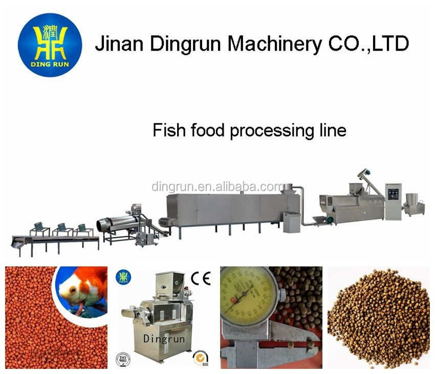 Dingrun熱い大きな出力フローティング魚食品ペレット機仕入れ・メーカー・工場