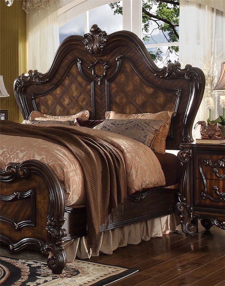 高品質1612 #新しいスタイルモダンデザインキングサイズ木製ベッド仕入れ・メーカー・工場