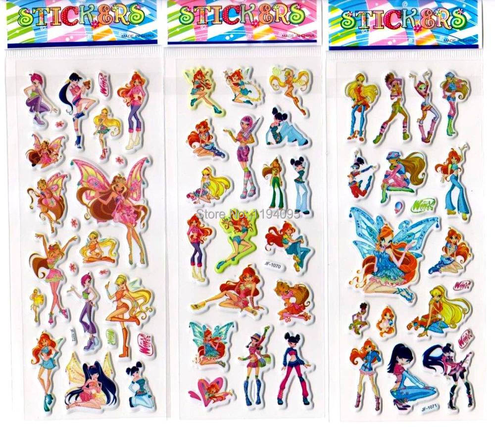 Купить Винкс клуб детей наклейки Классические игрушки для детей детское ...