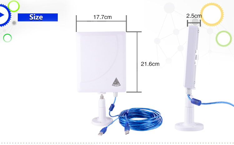 メロンn5185.8g150mbps屋外のusb無線lanアンテナ仕入れ・メーカー・工場