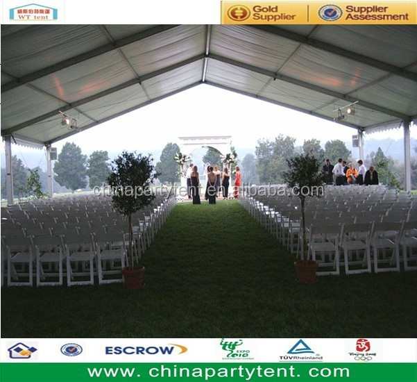 10メートルスパン幅マーキーパーティー結婚式テントで装飾のため300人々仕入れ・メーカー・工場