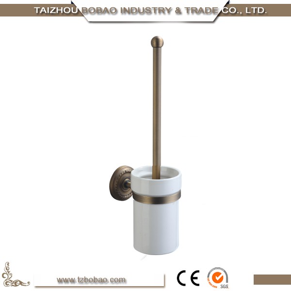 6704F antique toilet brush and holder