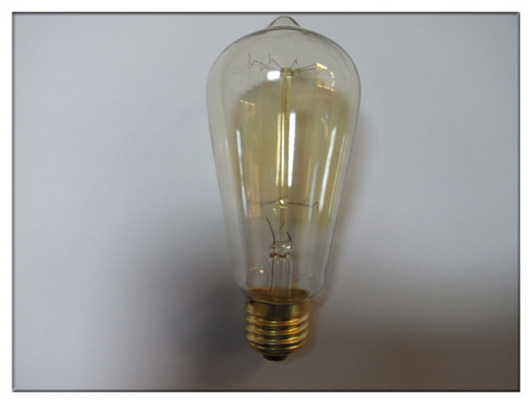 エジソン電球st6460w透明ランプ工業用照明問屋・仕入れ・卸・卸売り