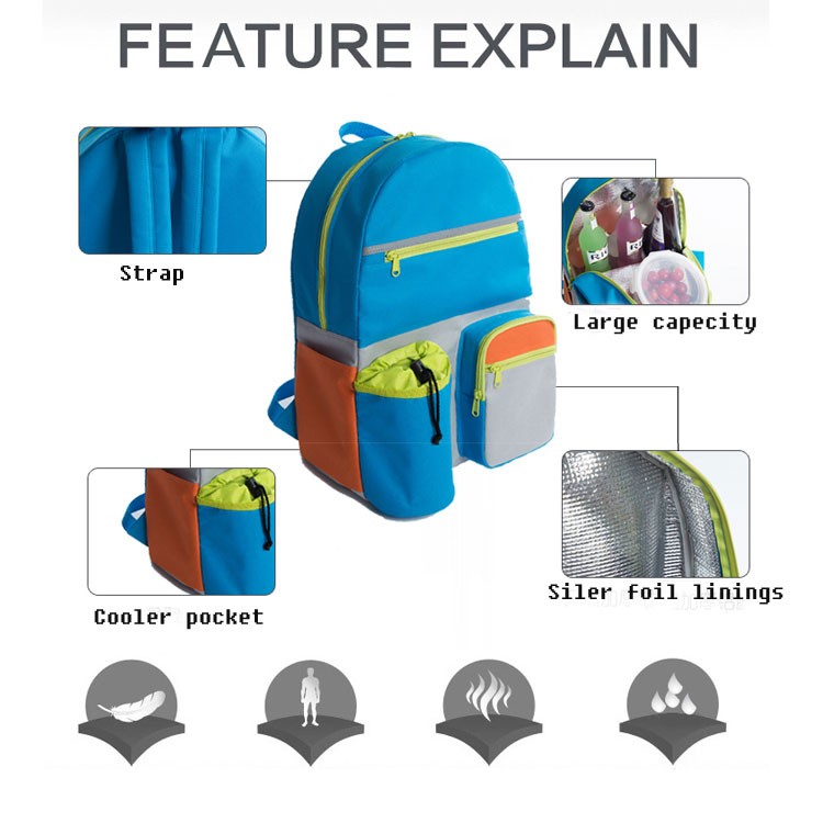 Durable Newest products picnic backpack cooler