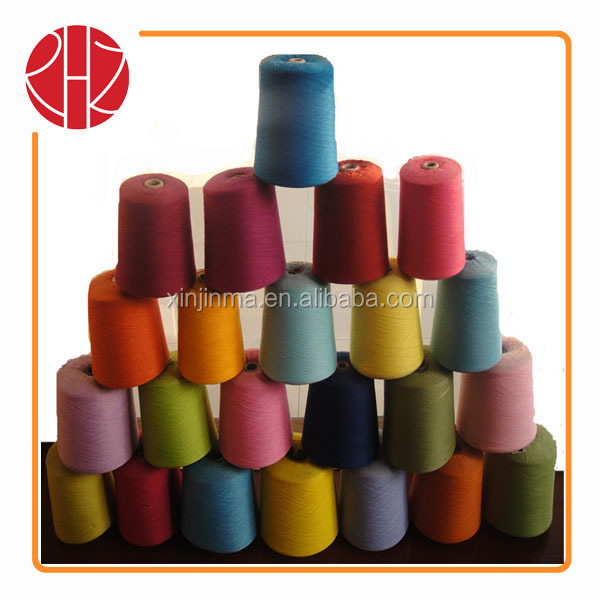 染めアクリル糸高いバルク32nm/2によってハンクスやコーンのために編み物仕入れ・メーカー・工場