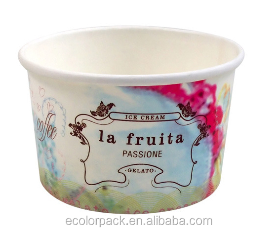 Custom Printed Cheap Price Paper Cups for Yogurt
