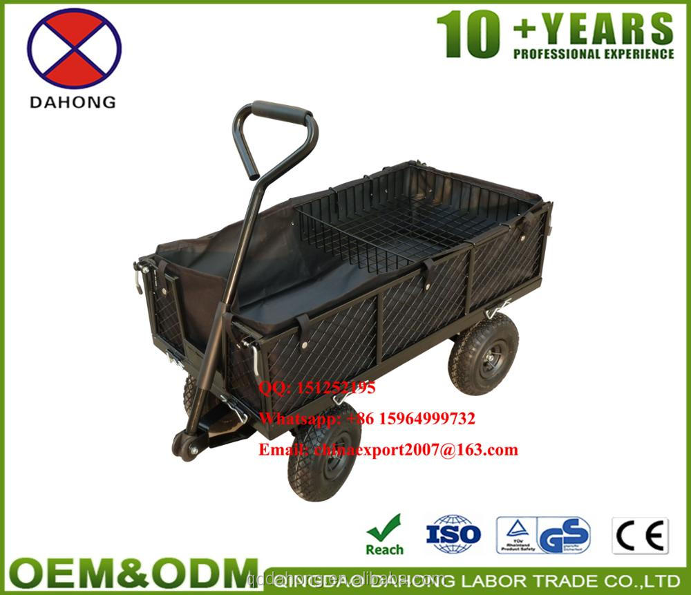 Durable Steel Mesh Cart Garden Cart Garden Wagon Tc1840 Buy