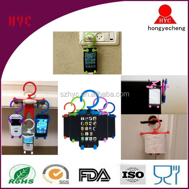 中国製造人間の形状エコ- フレンドリーな非- 毒性シリコーンウォールマウントの携帯電話を充電するためのホルダー仕入れ・メーカー・工場