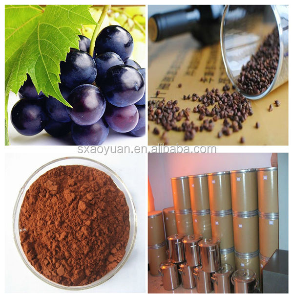 Grape Seed P.E Procyanidin 95% UV CAS NO.: 84929-27-1